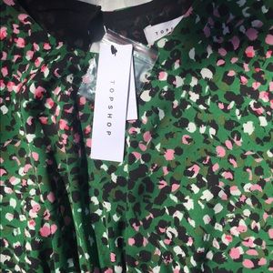 austin spot print mini dress